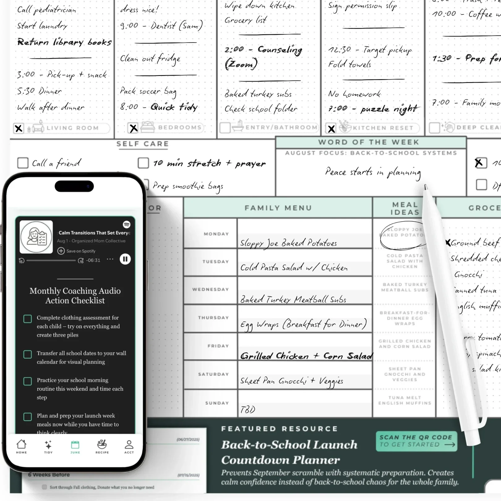 Sunday Planning System